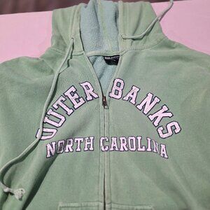 MV Sport Ladies Outer Banks Women's Zip Up Sweatshirt Size Medium